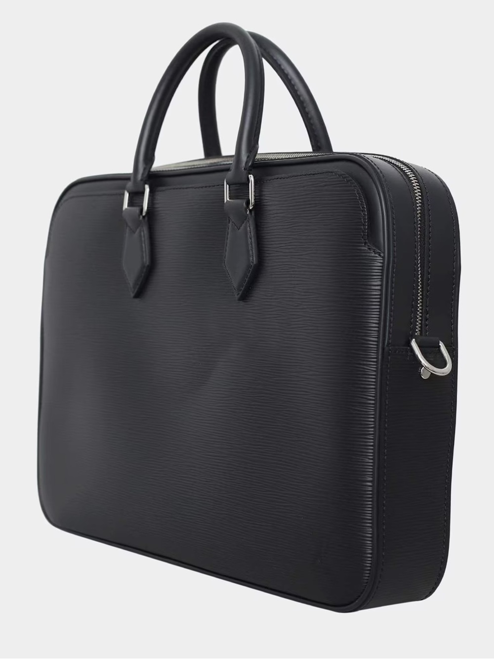 Louis Vuitton Black Epi Dandy Document Briefcase